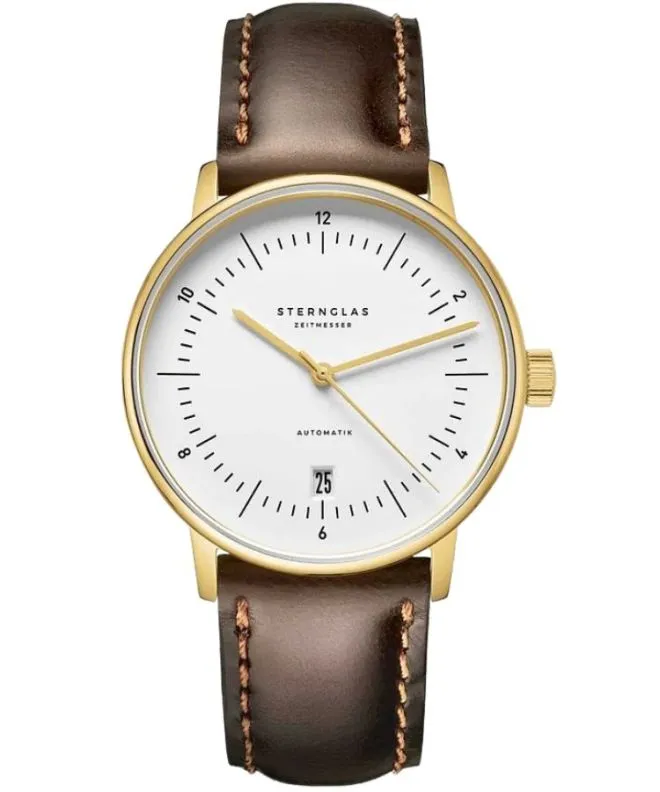 Hodinky pánske Sternglas Naos Heritage Automatic S02-NAE02-BR01