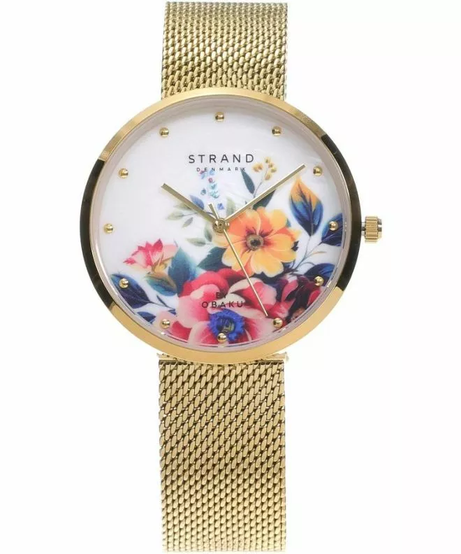 Hodinky dámske Strand by Obaku Classic S700LXGWMG-DBM