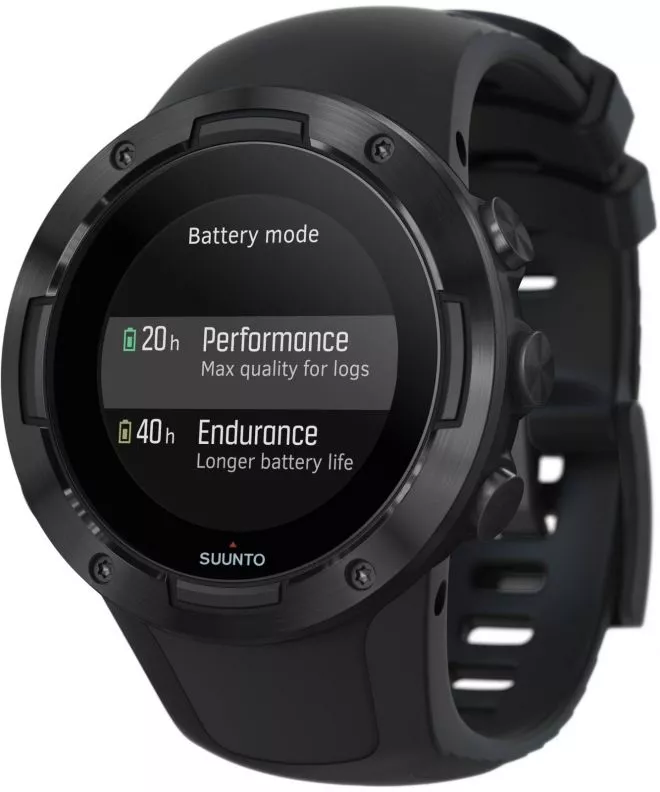 Smart Hodinky Unisex Suunto 5 All Black Wrist HR GPS SS050299000