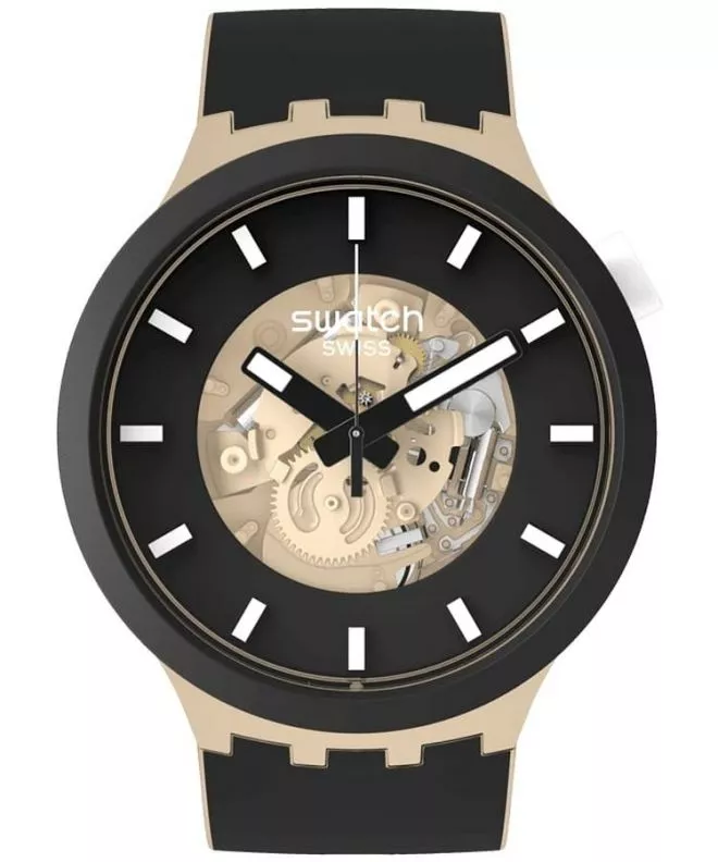 Hodinky Unisex Swatch Bioceramic Time For Taupe SB03C100