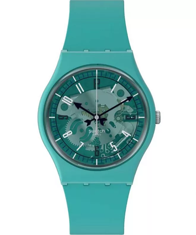 Hodinky unisex Swatch Photonic Turquoise SO28G108