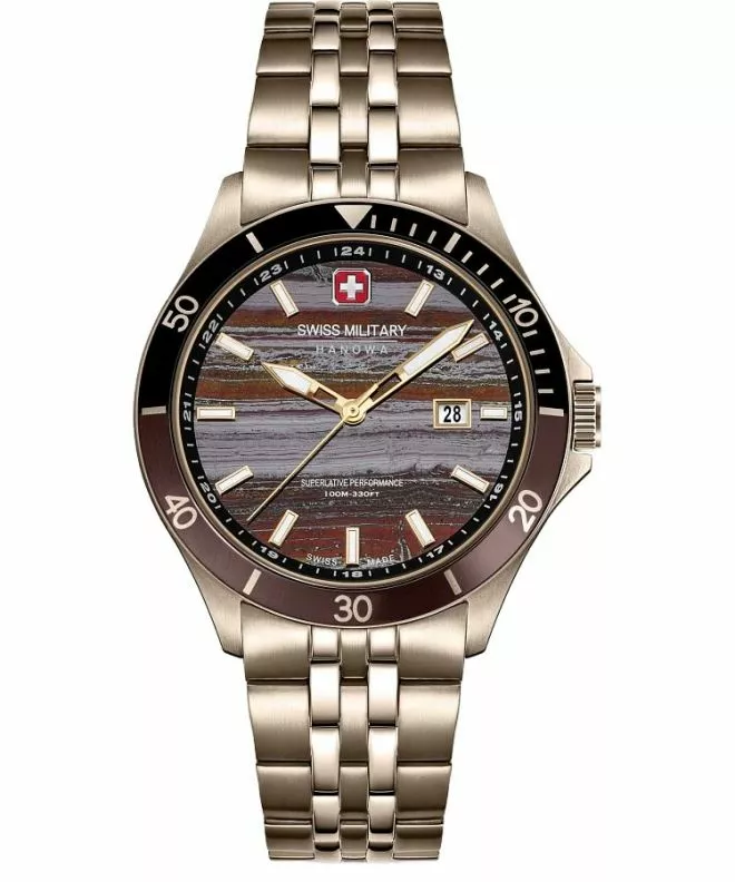 Hodinky pánske Swiss Military Hanowa Flagship Tiger SMWGH0008310