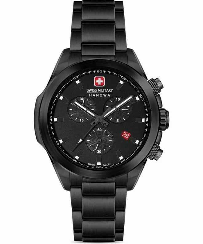 Hodinky pánske Swiss Military Hanowa Chiroptera Night Vision Chronograph SMWGI0001930