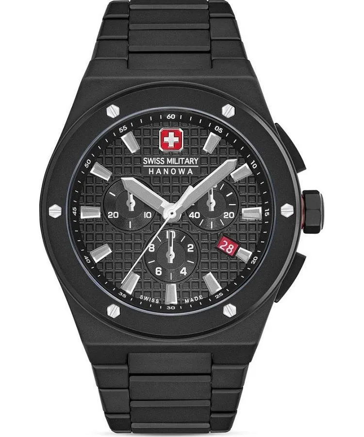 Hodinky pánske Swiss Military Hanowa Land Sidewinder Ceramic Chronograph SMWGI0002280