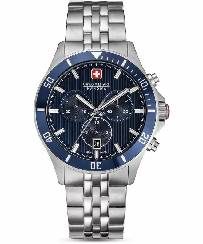 Hodinky pánske Swiss Military Hanowa Flagship Heritage Chronograph SMWGI0007603
