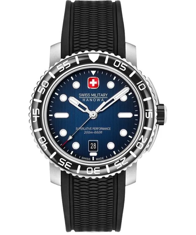 Hodinky pánske Swiss Military Hanowa Black Marlin SMWGN0001706