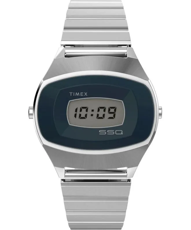 Hodinky pánske Timex Q 1975 SSQ Digital Reissue TW2Y06100