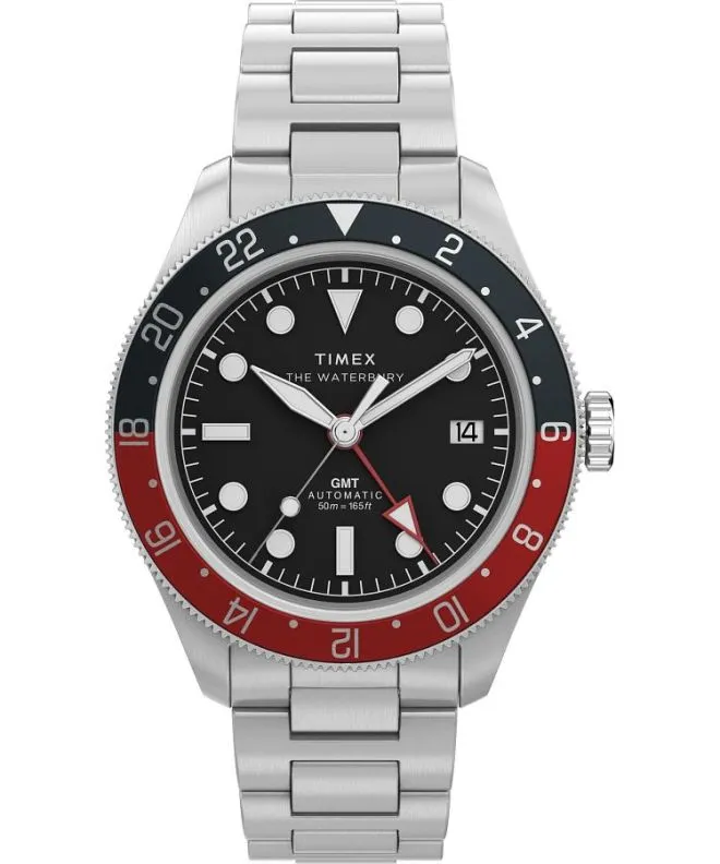 Hodinky pánske Timex Waterbury Heritage GMT Automatic TW2Y60600