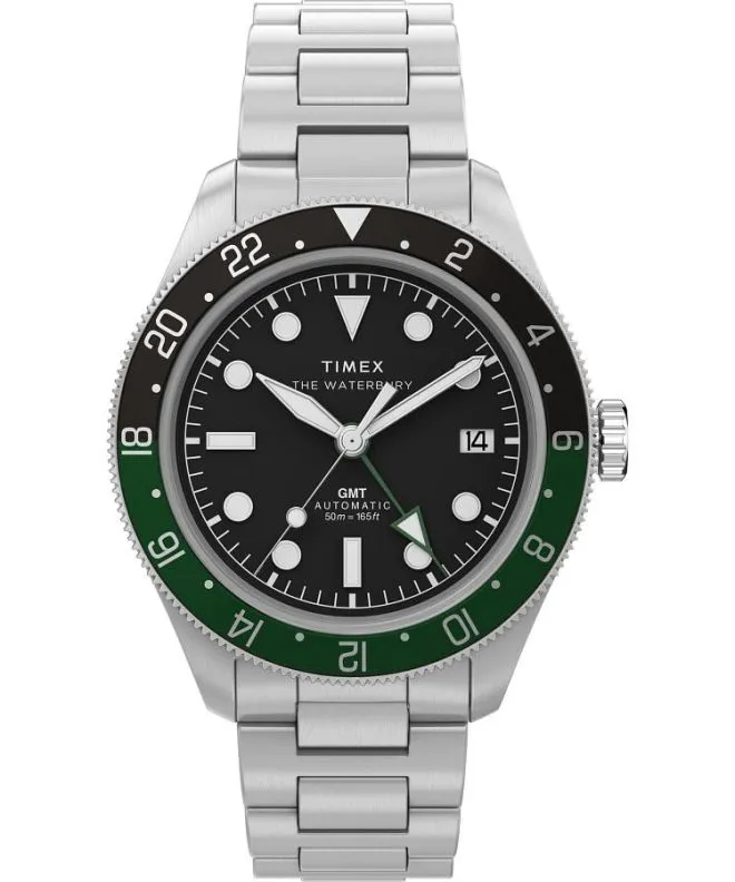 Hodinky pánske Timex Waterbury Heritage GMT Automatic TW2Y60800