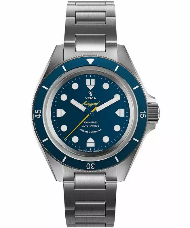 Hodinky pánske Yema Navygraf Marine Nationale Automatic 21.14.55.SN.M