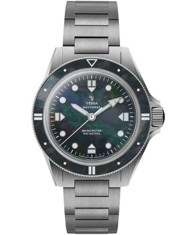 Hodinky pánske Yema Navygraf Pearl Automatic 22.25.20.66.SN.M