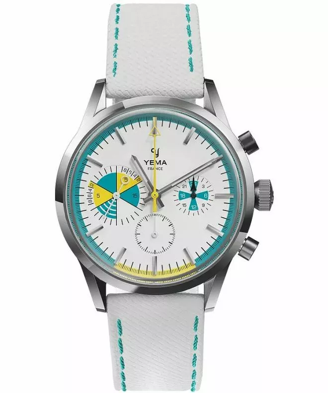 Hodinky pánske Yema Yachtingraf Croisière Chronograph YMHF1583-BB