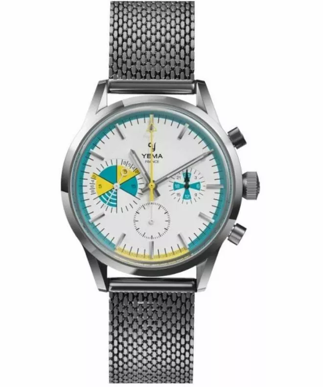 Hodinky pánske Yema Yachtingraf Croisière Chronograph YMHF1583-BM