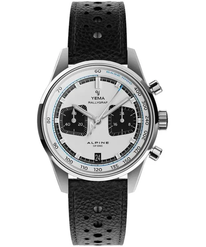 Hodinky pánske Yema Rallygraf Alpine Cup Series Chronograph YMHF1589ALP-BA31