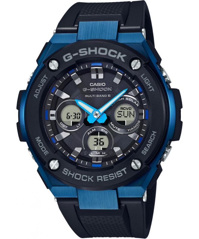 Hodinky pánske G-SHOCK Casio G-Steel Solar Waveceptor GST-W300G-1A2ER