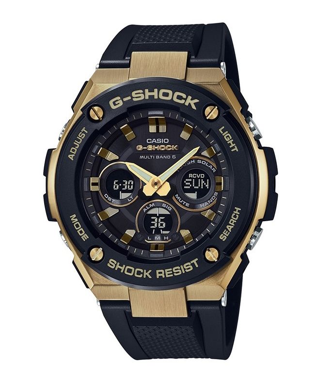 Hodinky pánske G-SHOCK Casio G-Steel Solar Waveceptor GST-W300G-1A9ER