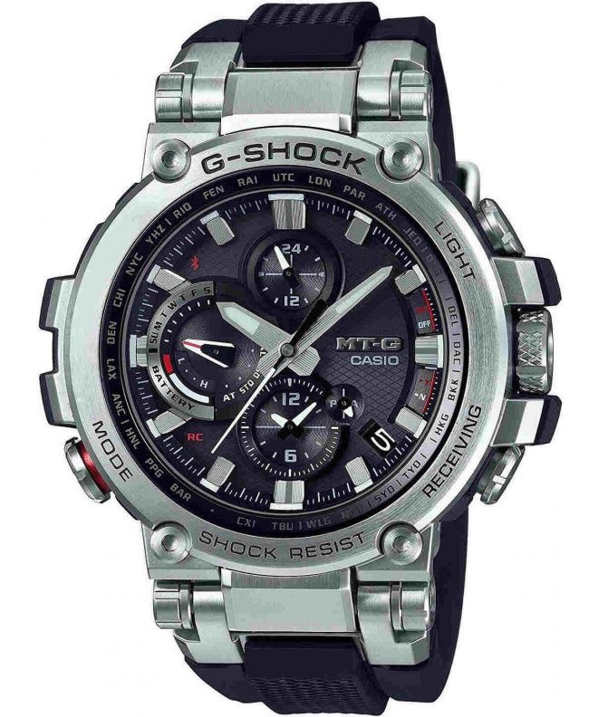 Hodinky pánske G-SHOCK Exclusive Metal Twisted G 2-Way Sync MTG-B1000-1AER