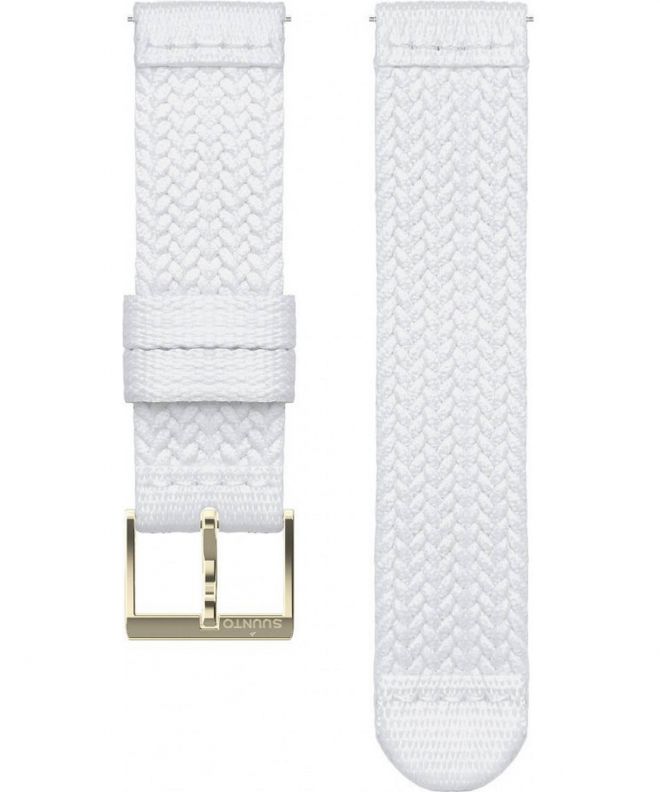 Remienek Suunto Athletic 5 Braided Textile Strap White Gold Size S
