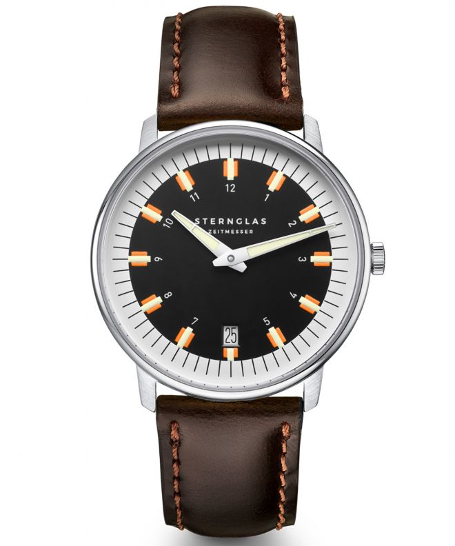 Hodinky pánske Sternglas Egor Black Silver S01-EG03-BR03