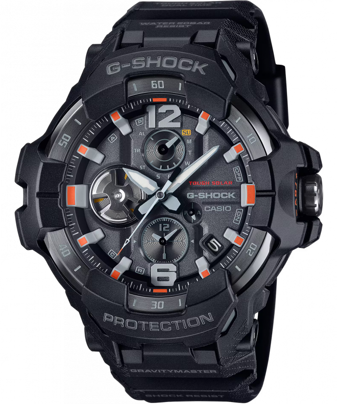 Hodinky pánske Casio G-Shock Gravitymaster Dual Time Solar GR-B300EC-1AER