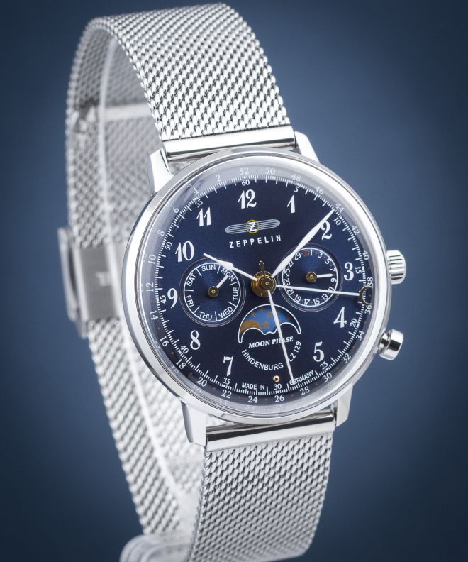 Hodinky Dámske Zeppelin LZ129 Hindenburg Moonphase 7037M-3