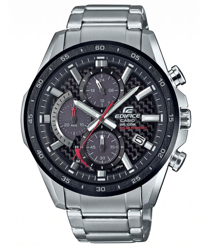 Hodinky pánske Casio Edifice Solar Powered Chronograph EQS-900DB-1AVUEF