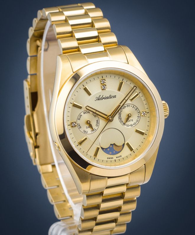 Hodinky dámske Adriatica Moonphase A3802.1111QF