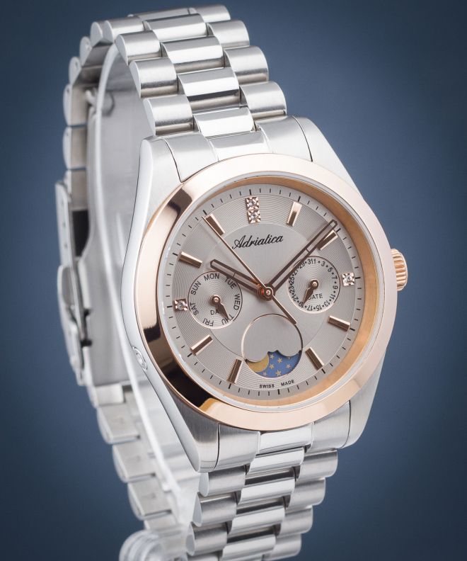Hodinky dámske Adriatica Moonphase A3802.R117QF