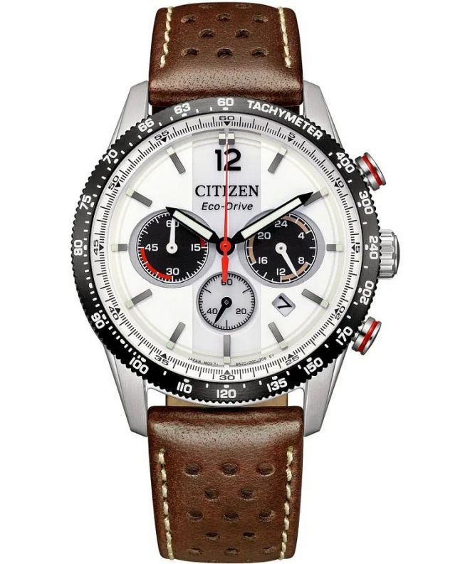 Hodinky pánske Citizen Vintage Racing Eco-Drive Chronograph CA4714-04A