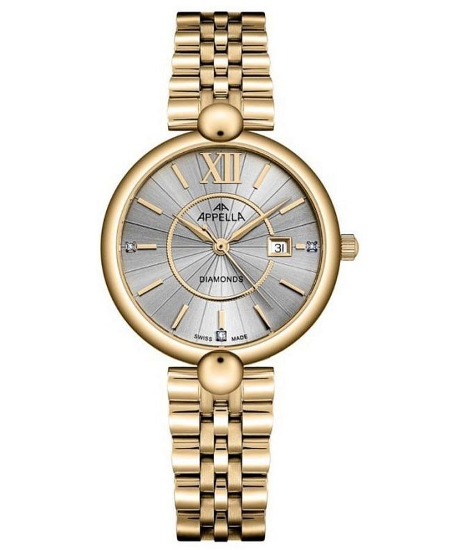 Hodinky dámske Appella Classic Diamonds L50011.1167DQ