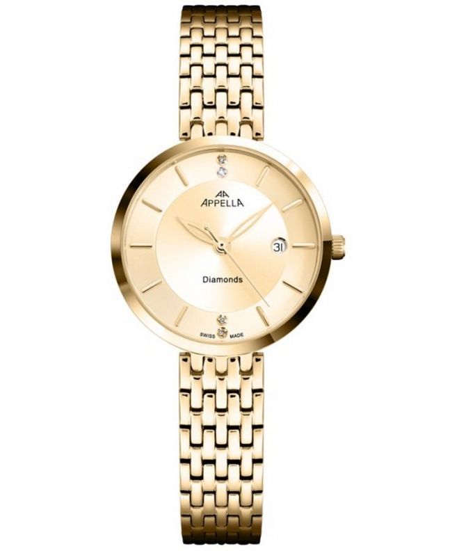 Hodinky dámske Appella Classic Diamonds L50013.1191DQ