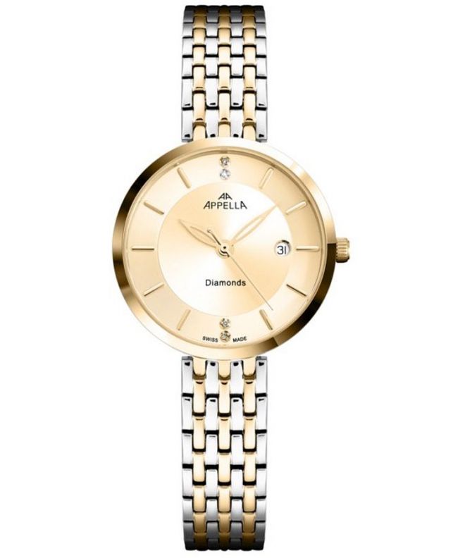 Hodinky dámske Appella Classic Diamonds L50013.2191DQ