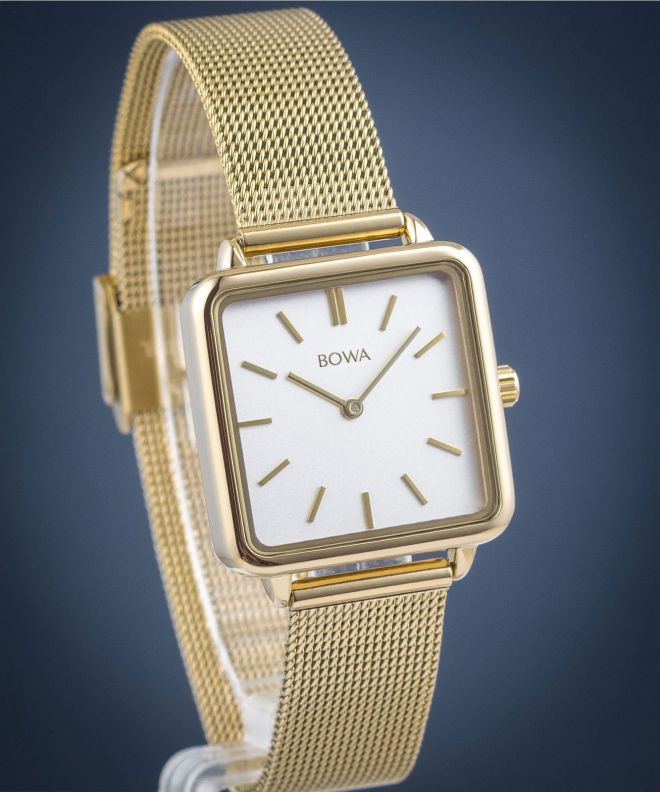 Hodinky dámske BOWA Vienna White Gold Mesh 29 VI294-24-164M