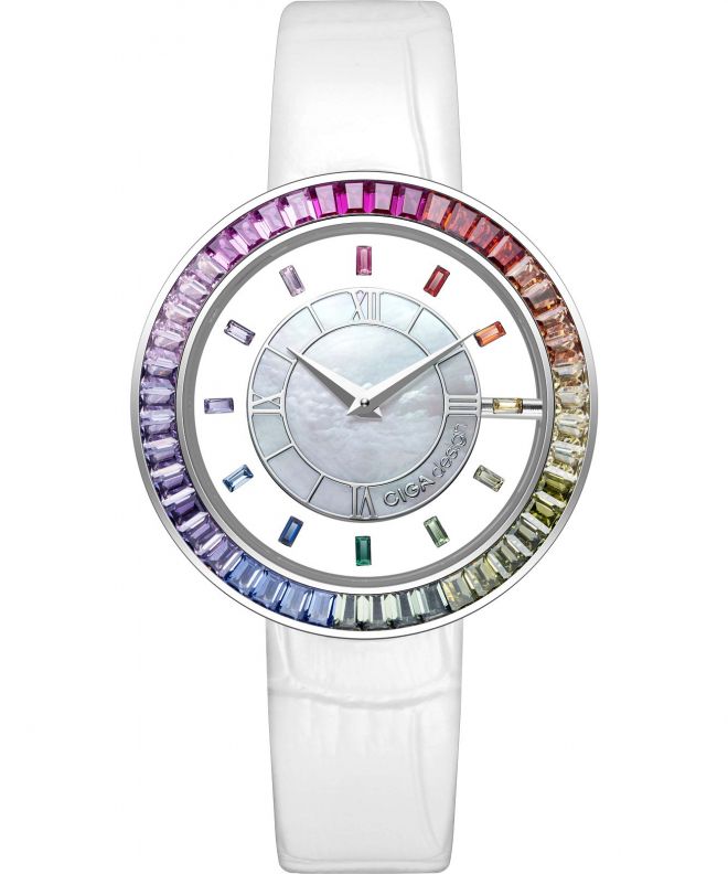 Hodinky dámske Ciga Design D Series SPARKLE D022-SIRB-1WH