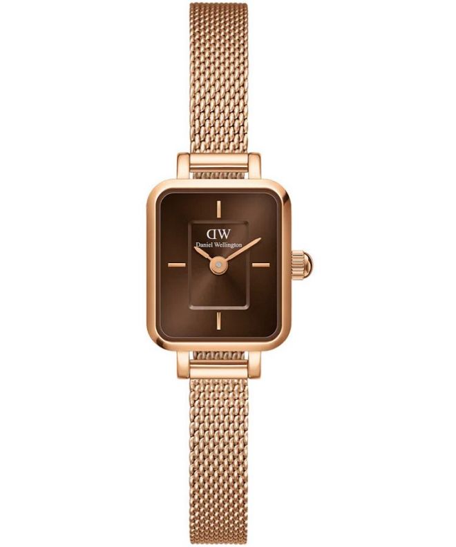 Hodinky dámske Daniel Wellington Quadro Mini Melrose Amber 15 DW00100649