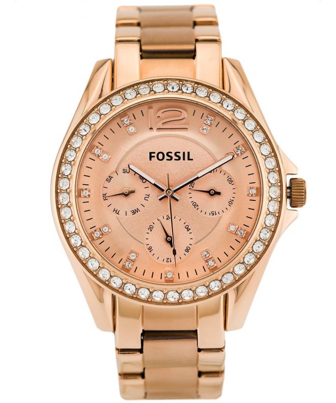 Hodinky Dámske Fossil Classic Rosegold ES2811