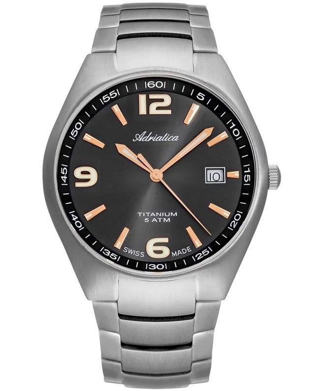 Hodinky pánske Adriatica Titanium A1069.41R6Q