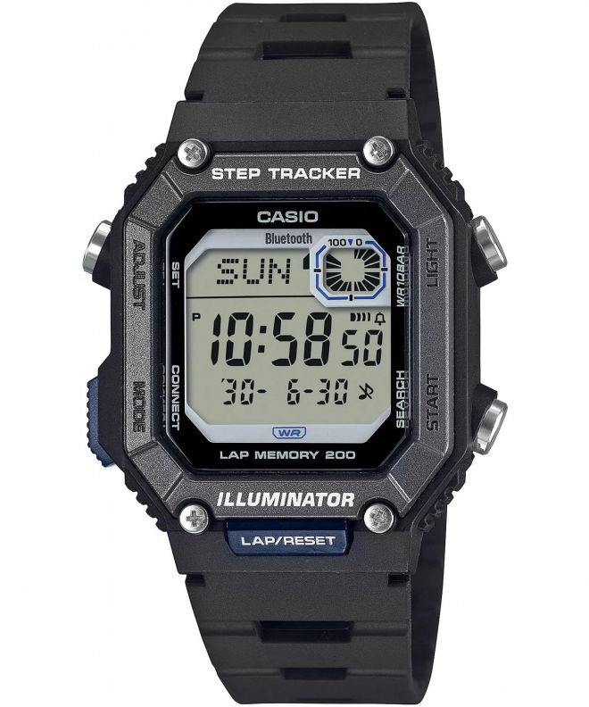 Hodinky pánske Casio Timeles Bluetooth Sync Step Tracker WS-B1000-1AVEF