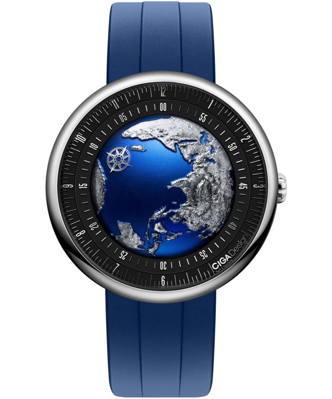 Hodinky pánske Ciga Design U Series Blue Planet II Automatic GPHG 2021 U038-SU01-6U