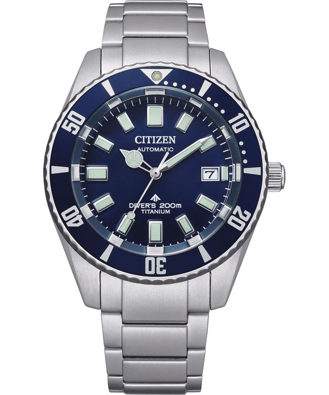 Hodinky pánske Citizen Promaster Mechanical Challange Diver Fuji-Tsubo Super Titanium Automatic NB6021-68L