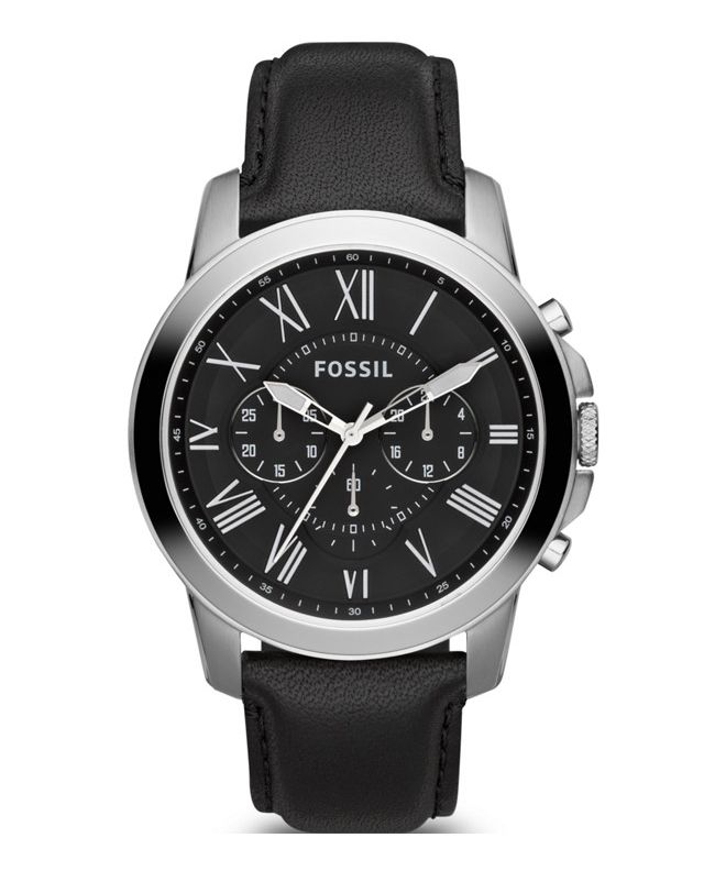 Hodinky Pánske Fossil Grant Leather FS4812