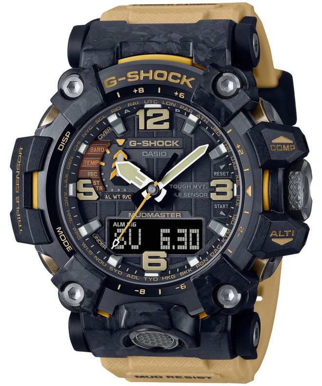 Hodinky pánske Casio G-Shock Master of G Mudmaster Carbon Core Guard GWG-2000-1A5ER