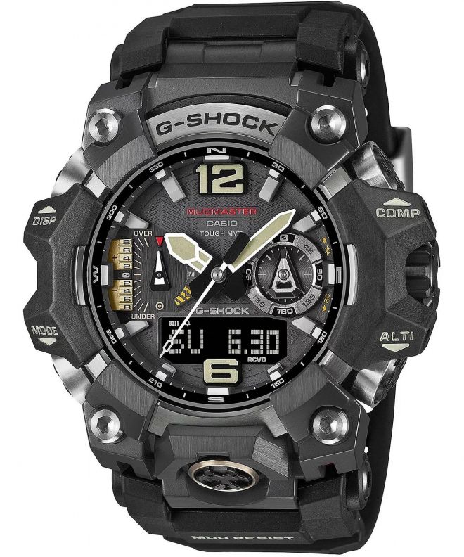 Hodinky pánske Casio G-Shock Master of G Mudmaster Carbon Core Guard GWG-B1000-1AER