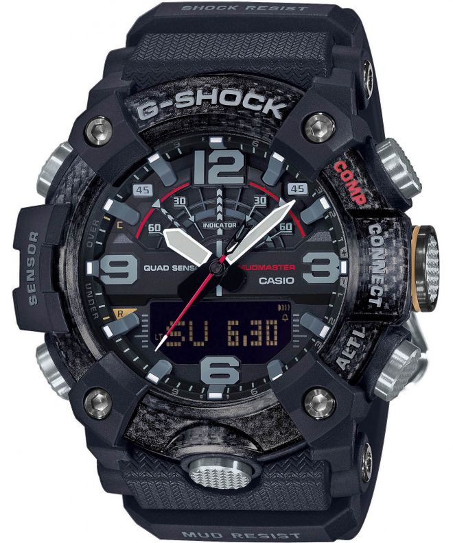 Hodinky pánske Casio G-Shock Master of G Mudmaster Carbon Core Guard Quad Sensor Bluetooth Sync GG-B100-1AER