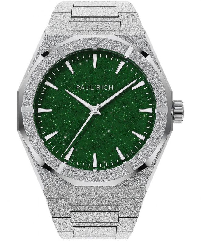 Hodinky pánske PAUL RICH Frosted Star Dust II Silver Green 766236337067