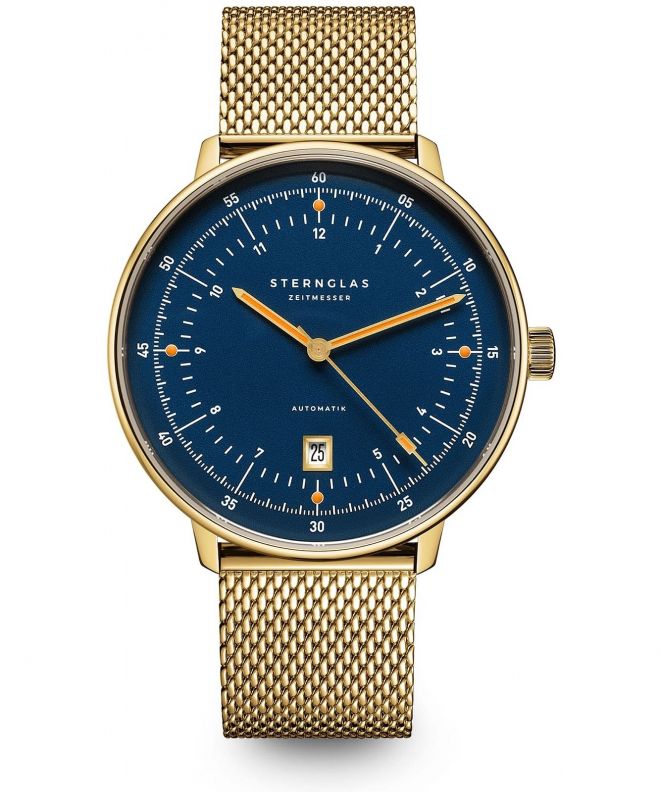 Hodinky pánske Sternglas Hamburg Automatic Ed. Marine S02-HHM07-MI05