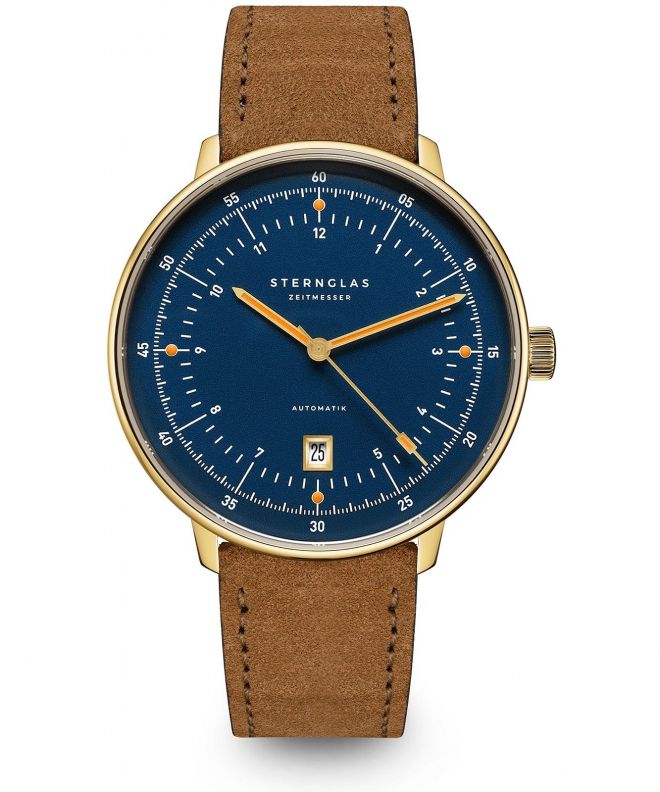 Hodinky pánske Sternglas Hamburg Automatic Ed. Marine S02-HHM07-WL02
