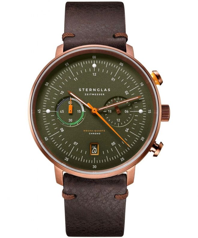Hodinky pánske Sternglas Hamburg Mecha-Quartz Chrono S01-HC35-VI17