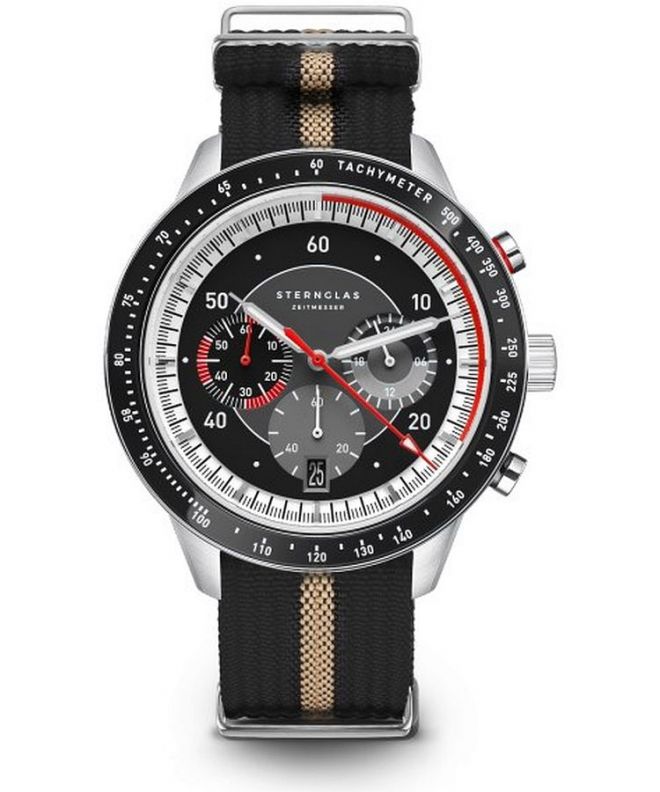 Hodinky pánske Sternglas Tachymeter 2.0 Chronograph S01-TM03-FI09