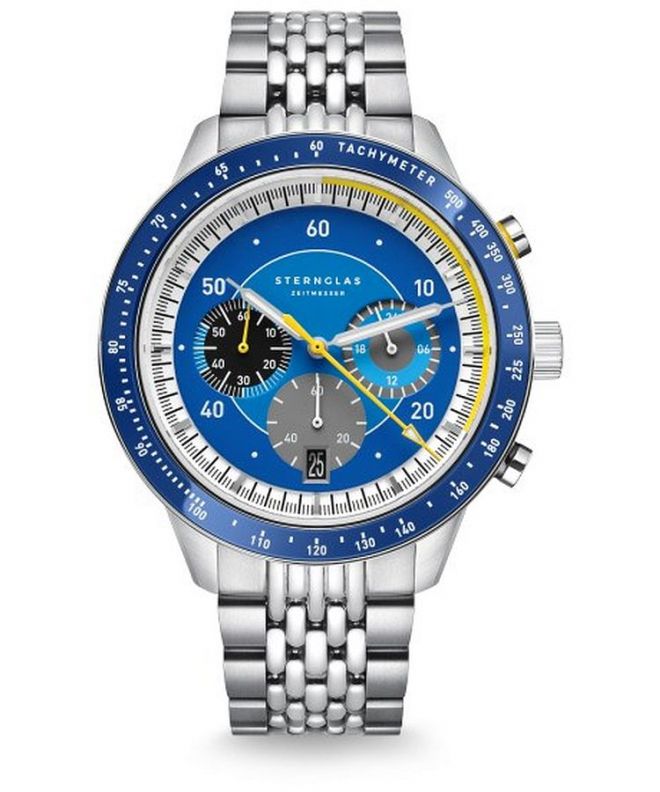 Hodinky pánske Sternglas Tachymeter 2.0 Chronograph S01-TM06-ME14